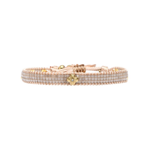 BELLE MAIS PAS QUE Bracelet Nude Signature Lily.