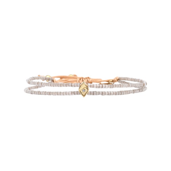 BELLE MAIS PAS QUE Bracelet Nude Signature Saly.