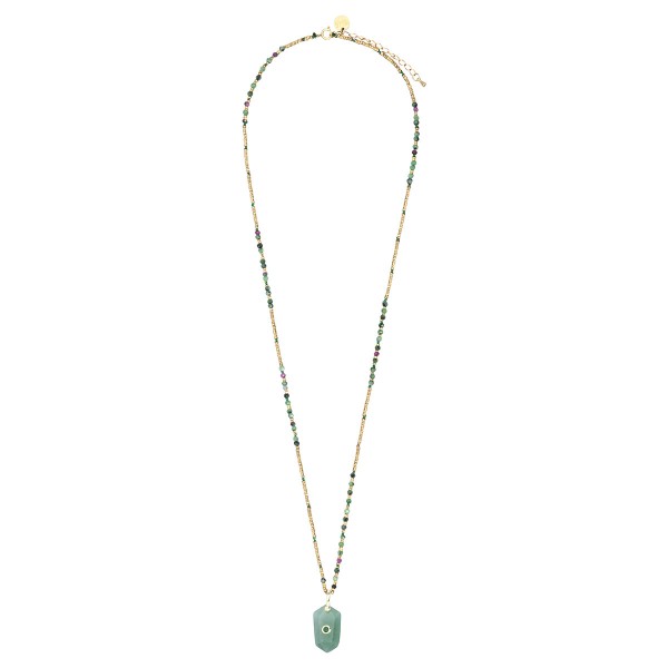 BELLE MAIS PAS QUE Collier long Lulu.