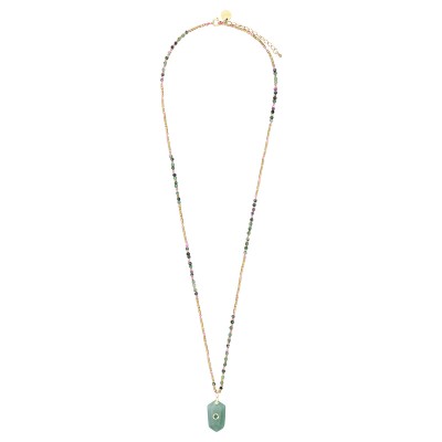 BELLE MAIS PAS QUE Collier long Lulu.