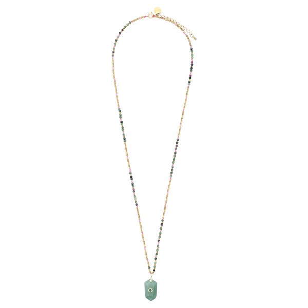 BELLE MAIS PAS QUE Collier long Lulu.