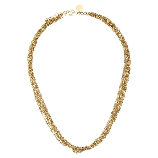 Titre : BELLE MAIS PAS QUE Collier Toi & Moi.