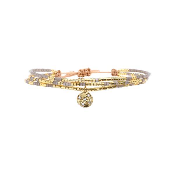 BELLE MAIS PAS QUE Bracelet Nude Signature Léa.