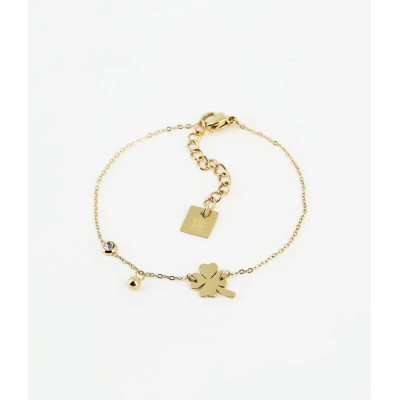 ZAG Bijoux Bracelet ajustable Trifoglio.