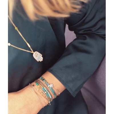 ZAG Bijoux Bracelet ajustable Trifoglio.