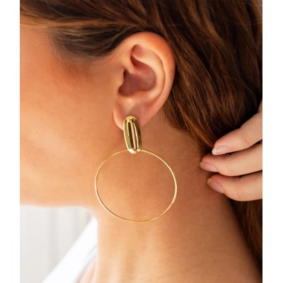 ZAG Bijoux Boucles d’oreilles poussoir Brittany.