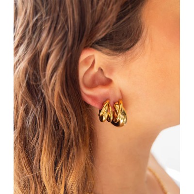 ZAG Bijoux Boucles d’oreilles Créoles Lorna.