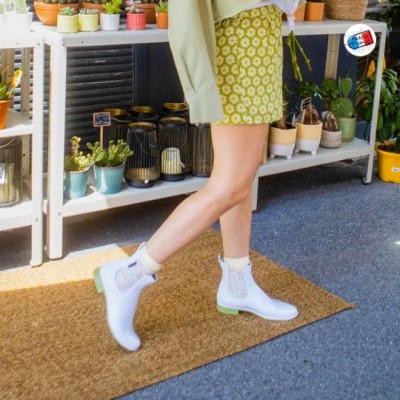 Méduse - Bottines Japflo Blanc/Olive
