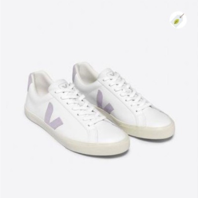 Veja - Esplar Leather White Parme