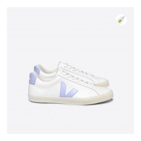 Veja - Esplar Leather White Swan