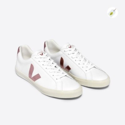 Veja - Esplar Leather White Nacre