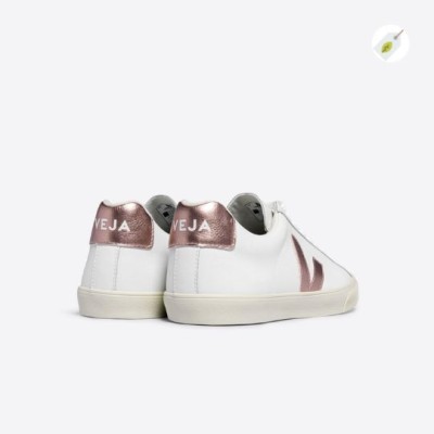 Veja - Esplar Leather White Nacre
