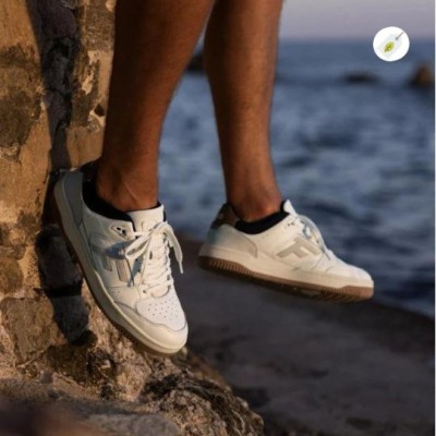 Faguo - Baskets Blanches et Bleu Marine