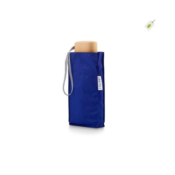 Anatole - Mini parapluie Bleu Roi Marguerite