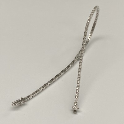 BRACELET LIGNE DIAMANTS