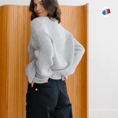 1083 - Jean ample 206H coton noir
