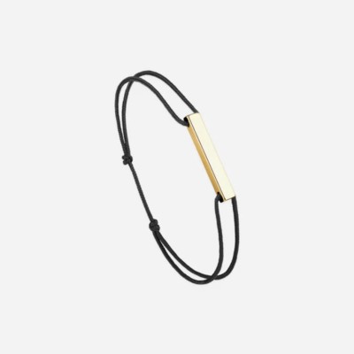 Le Vent à la Française - Bracelet Barre Dorée (différents coloris)