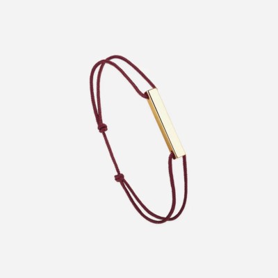 Le Vent à la Française - Bracelet Barre Dorée (différents coloris)
