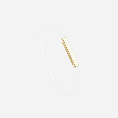 Le Vent à la Française - Bracelet Barre Dorée (différents coloris)
