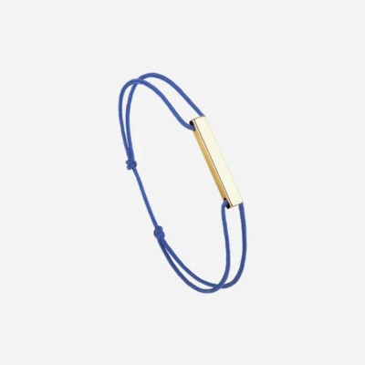 Le Vent à la Française - Bracelet Barre Dorée (différents coloris)