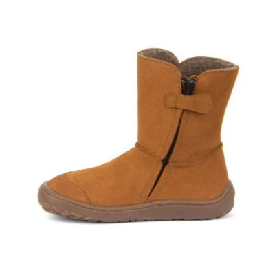 FRODDO - Bottes Tex Suède Cognac