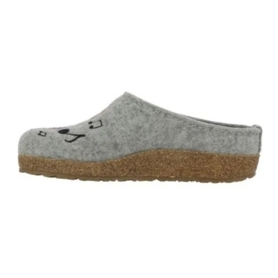 HAFLINGER - Chaussons Grizzly Mélodie Gris