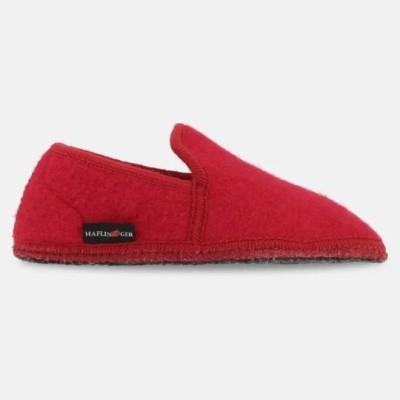 HAFLINGER - Chaussons Loafer Ziegelrot