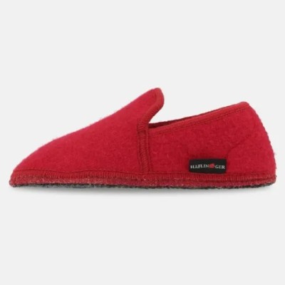 HAFLINGER - Chaussons Loafer Ziegelrot