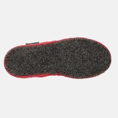 HAFLINGER - Chaussons Loafer Ziegelrot