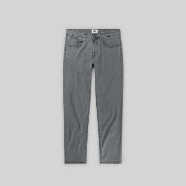 MUD JEANS - Dunn Low Tapered - 03 Grey