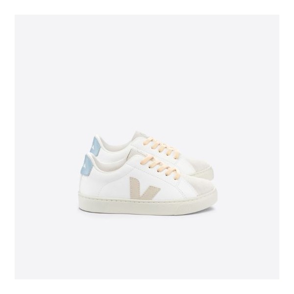 Veja - Esplar Small Laces White Sable Steel