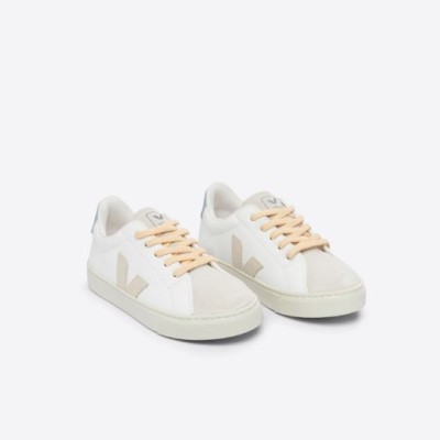 Veja - Esplar Small Laces White Sable Steel