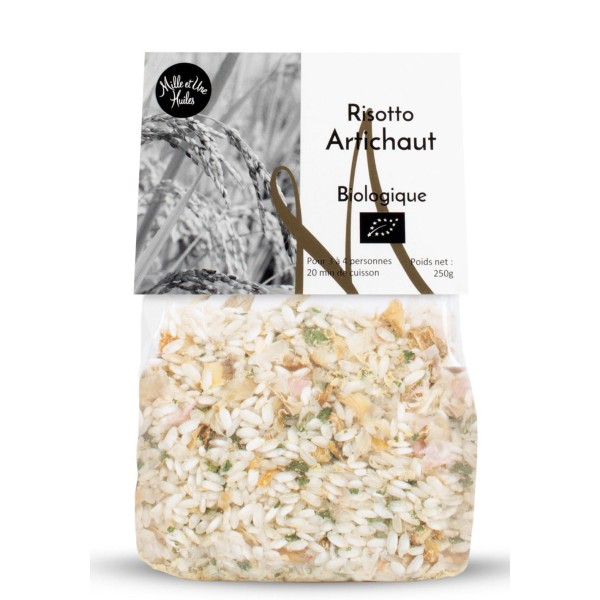Risotto à l' Artichaut - BIO - Poids net 250g - 1001 Huiles