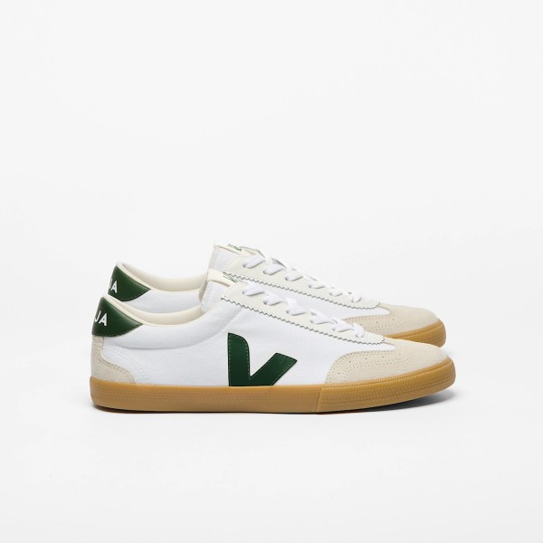 VEJA - Baskets Volley Canvas - White Cyprus