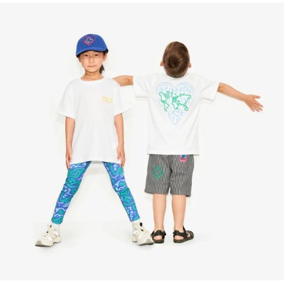 WORLD OF POP - T Shirt "World Lover" - Blanc