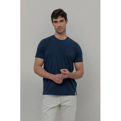 RIFO - T Shirt en coton Elio - Marine