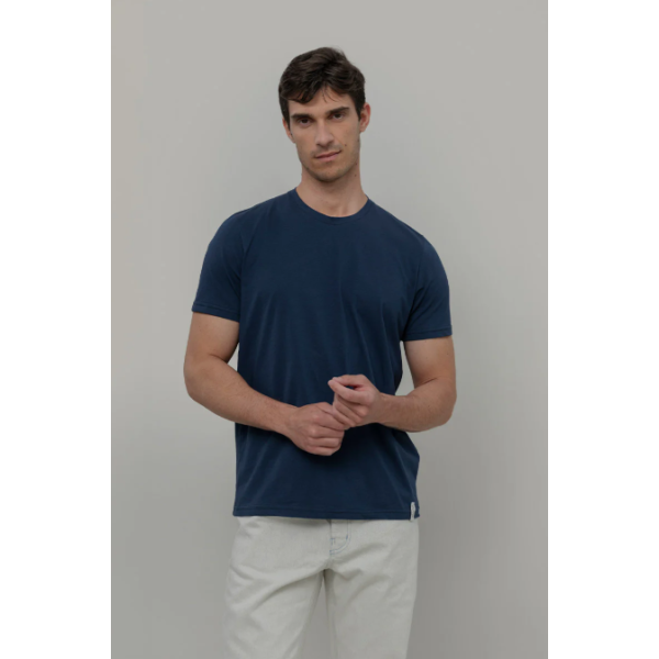 RIFO - T Shirt en coton Elio - Marine