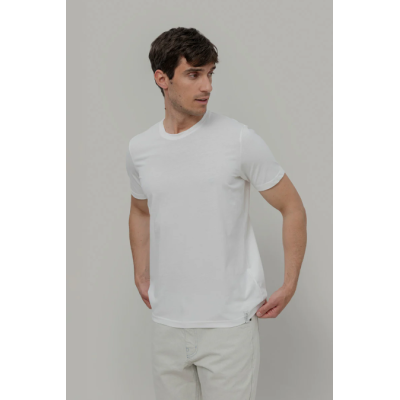 RIFO - T Shirt en coton Elio - Blanc