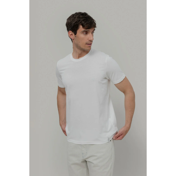 RIFO - T Shirt en coton Elio - Blanc