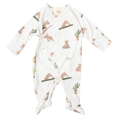 WOOLY ORGANIC - Pyjama Portefeuille - Teddy Yoga