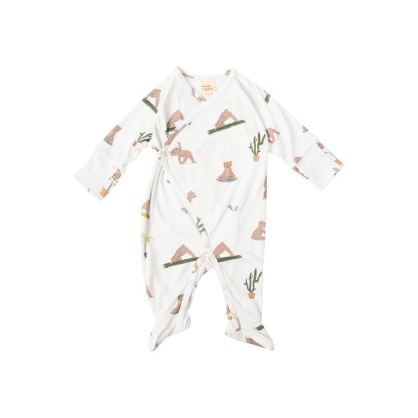 WOOLY ORGANIC - Pyjama Portefeuille - Teddy Yoga
