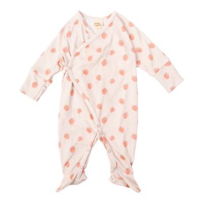 WOOLY ORGANIC - Pyjama Portefeuille - Fraise