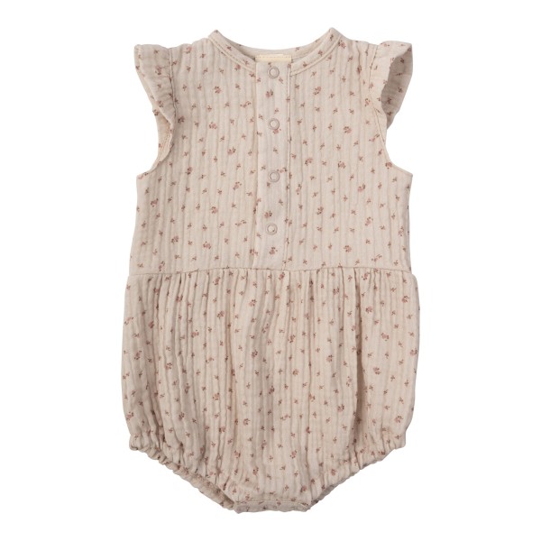 WOOLY ORGANIC - Barboteuse en mousseline - Pink Flowers