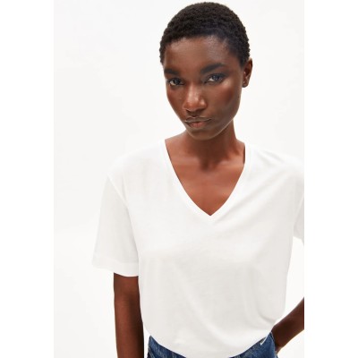 ARMEDANGELS - T Shirt Col V - White