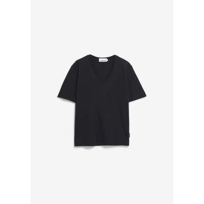 ARMEDANGELS - T Shirt Col V - Black