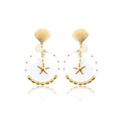 MADAMIRMA Boucles d’oreilles Poussoir Gaya.