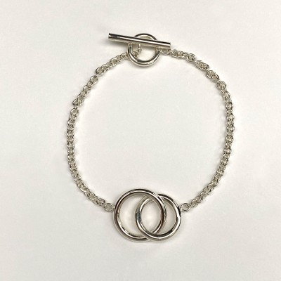 BRACELET DOUBLE ANNEAUX BRACELET DOUBLE ANNEAUX