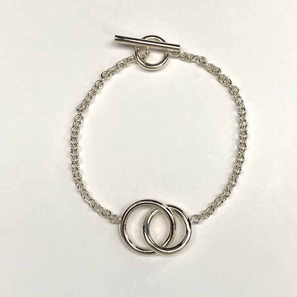 BRACELET DOUBLE ANNEAUX