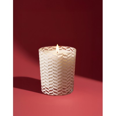 LES LUMIERES DU TEMPS Bougie 180 gr Nougat Grillé.