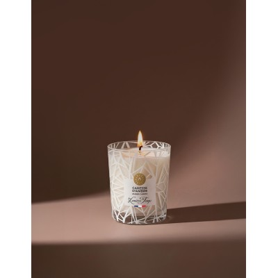 LES LUMIERES DU TEMPS Bougie 180 gr Caresse d’ambre.